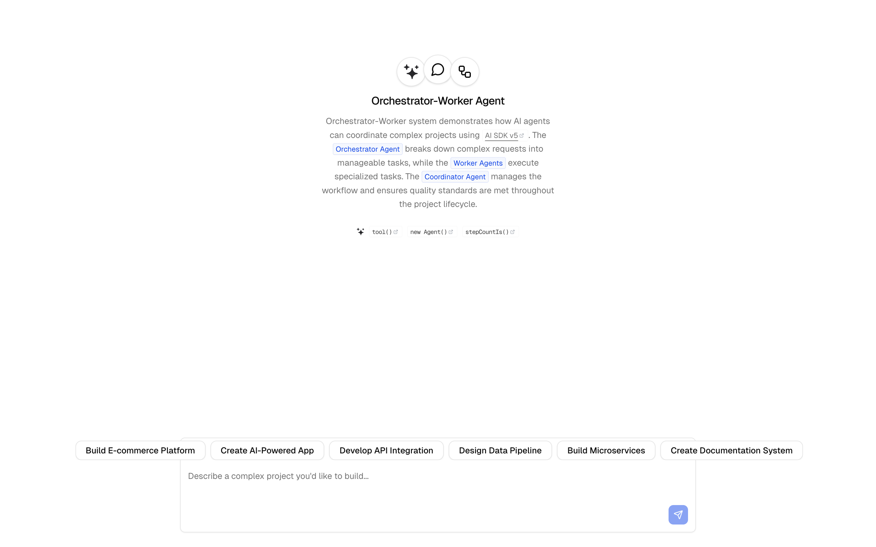 ai-chat-agent-orchestrater-pattern agents example