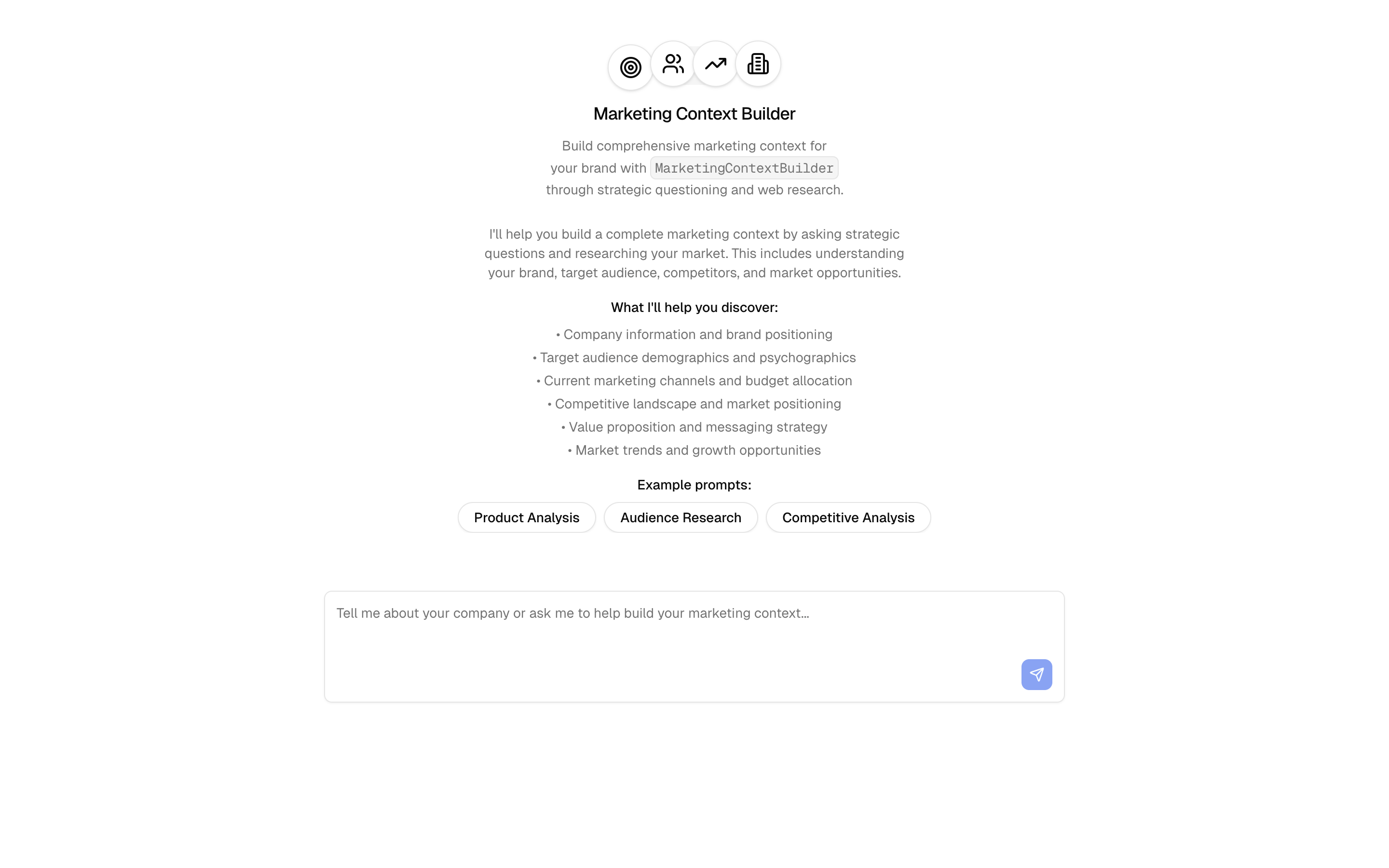 marketing-context-builder analysis example